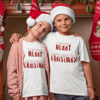 Camiseta Feliz Navidad Snowcap Fonds a Chicas y niños