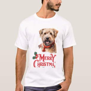 Camiseta Feliz Navidad Staffordshire Bull Terrier