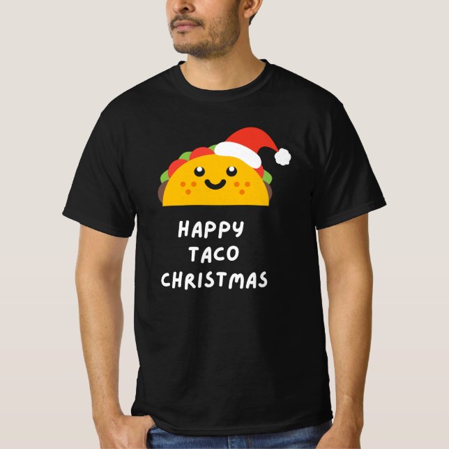 Camiseta Feliz Navidad Taco (Anverso)
