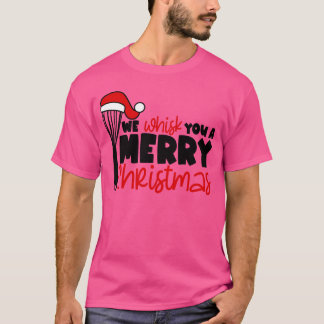Camiseta Feliz Navidad te deseamos una dulce frita de Navid