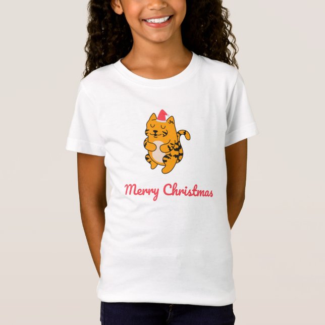 Camiseta Feliz Navidad Tigre (Anverso)