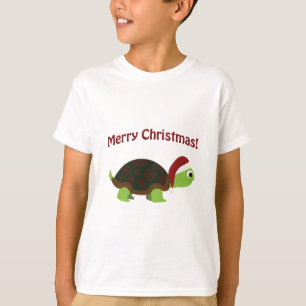Camiseta ¡Feliz Navidad! Tortuga de Santa