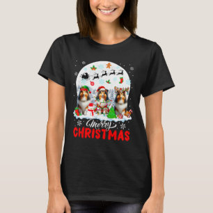 Camiseta Feliz Navidad Tres Reinos de Santa Elf Shetland