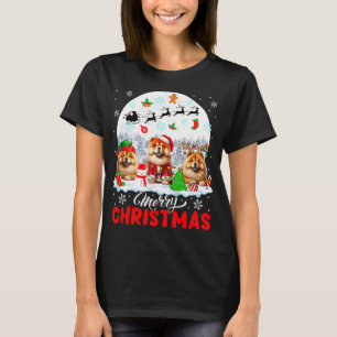 Camiseta Feliz Navidad Tres Reyes de Santa Elf Chow