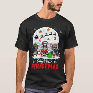 Camiseta Feliz Navidad Tres Toros de Estofado de Reno de Sa