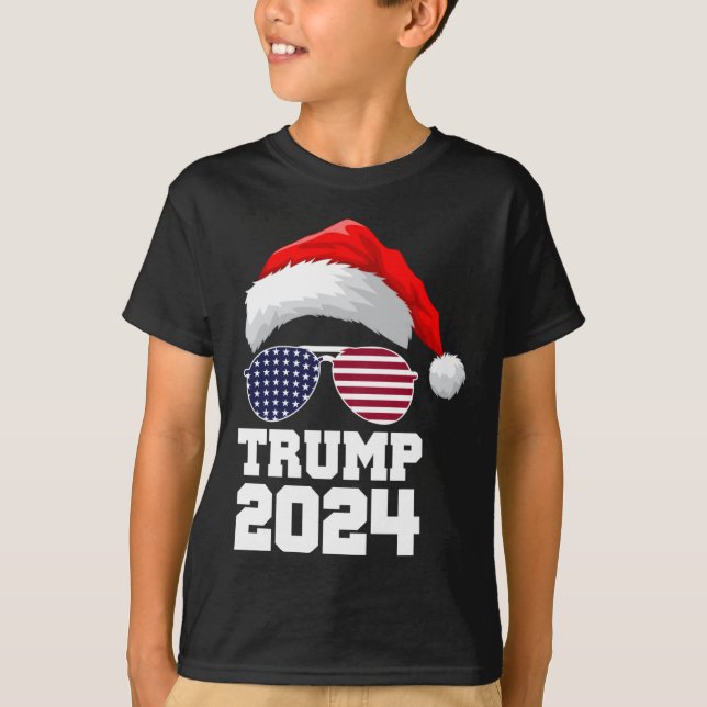 Camiseta Feliz Navidad Trump 2024 (Anverso)