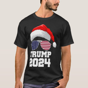 Camiseta Feliz Navidad Trump 2024