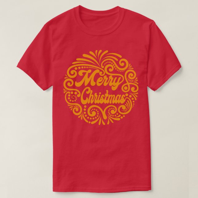 Camiseta Feliz Navidad TShirt 6 (Diseño del anverso)