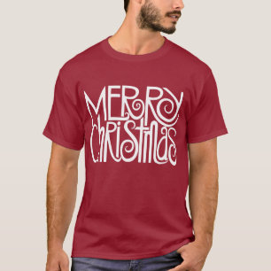 Camiseta Feliz Navidad White Mens