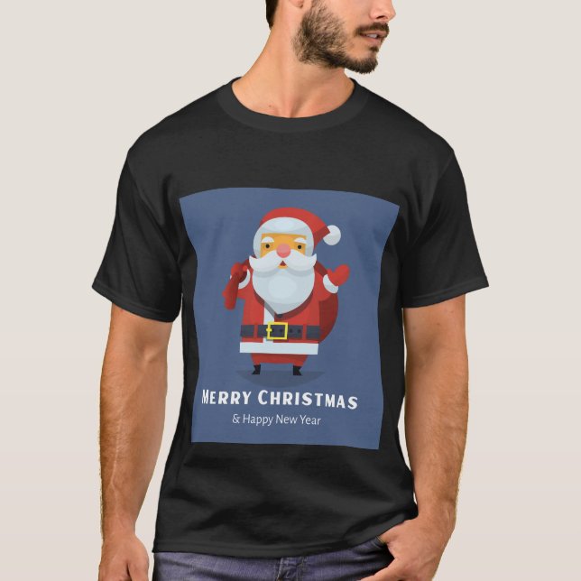 Camiseta Feliz Navidad y Feliz Año Nuevo (Anverso)