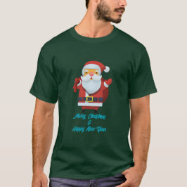 Camiseta Feliz Navidad y Feliz Año Nuevo