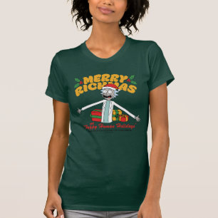 Camiseta Feliz Navidad y feliz feriado humano
