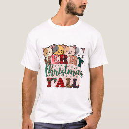 Camiseta Feliz Navidad Y Todos Los Gatitos
