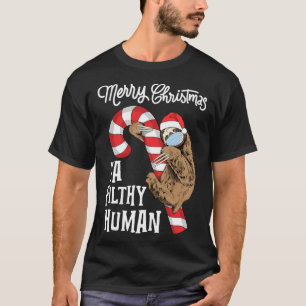 Camiseta Feliz Navidad Ya Filthy Human Funny Slots Xmas