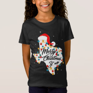 Camiseta Feliz Navidad YA ll Texas State Texan Holiday