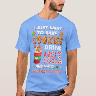 Camiseta Feliz Navidades divertidos de Jolly Bake Cookies H