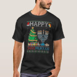 Camiseta Feliz Navidades judíos de Chrismukkah Hanukkah Cha<br><div class="desc">Feliz Navidades judíos de Chrismukkah Hanukkah Chanukah</div>