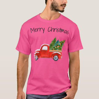 Camiseta Feliz Navidades rojos navideños en pista con Navid