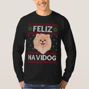 Camiseta Feliz Navidog Feliz Navidad Feo de Navidad Perro P