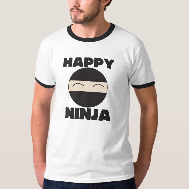 Camiseta Feliz Ninja (Anverso)