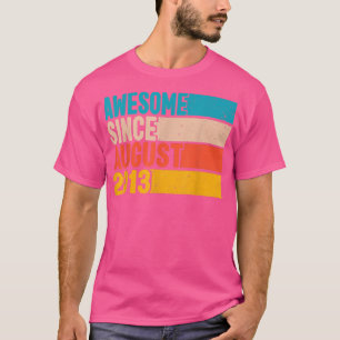Camiseta Feliz noveno cumpleaños, nueve años, increíble des