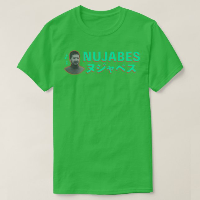 Camiseta Feliz Nujabes ) (Diseño del anverso)