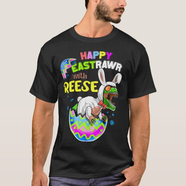 Camiseta Feliz Oeste con el Día de Pascua de la Familia REE (Anverso)
