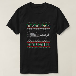 Camiseta Feliz oficial de policía navideño dulce regalo
