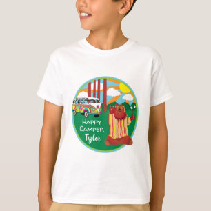 Camiseta Feliz oso de campista