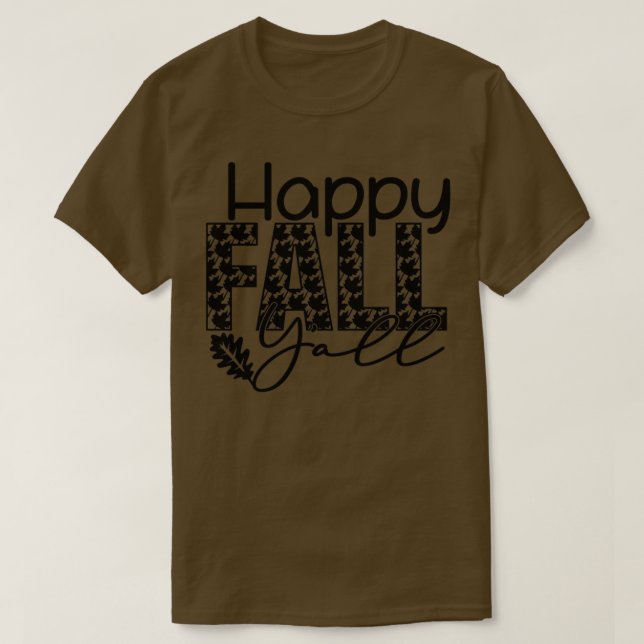 Camiseta Feliz otoño 2012 (Diseño del anverso)
