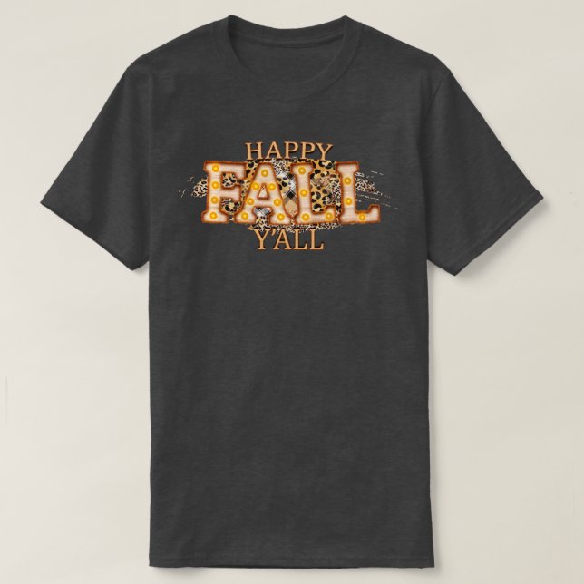 Camiseta Feliz otoño 7 1 (Diseño del anverso)