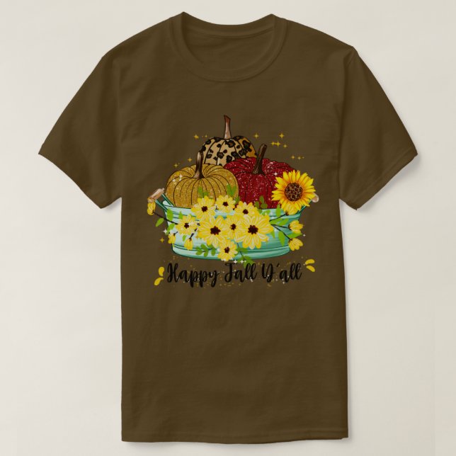 Camiseta Feliz otoño a todos5 (Diseño del anverso)