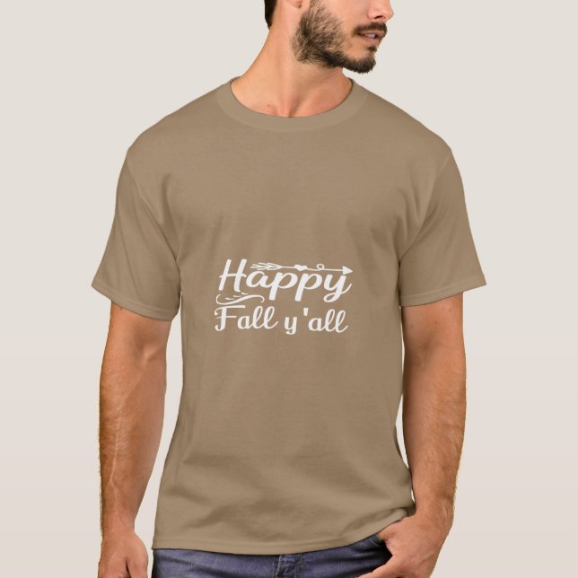 Camiseta Feliz otoño a todos 1 (Anverso)