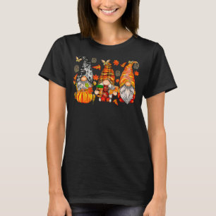 Camiseta Feliz otoño gracias a Gnome Pumpkin Truck