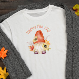 Camiseta Feliz Otoño Para Todos Gnomo