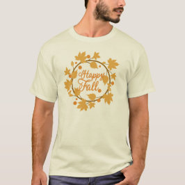 Camiseta Feliz Otoño para Todos | Temporada de Cal