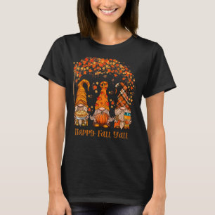 Camiseta Feliz otoño, todas las salgas de la calabaza de Gn