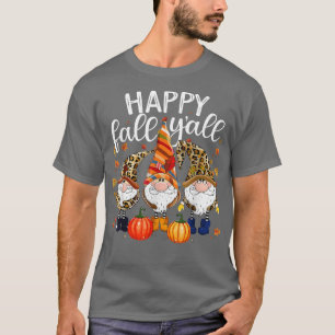 Camiseta Feliz otoño todos los juegos de calabaza caen grac