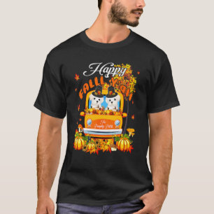 Camiseta Feliz Otoño Y'all Día de Acción de Gracias Maltese