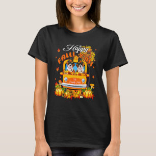 Camiseta Feliz Otoño Y'all Día de Acción de Gracias San Ber