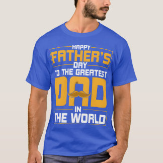 Camiseta Feliz Padre Dayohe Gran Padre Hombres Padre Niño