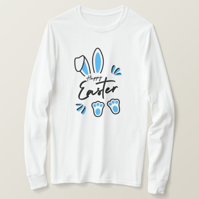 Camiseta Feliz Pascua (Anverso del diseño)