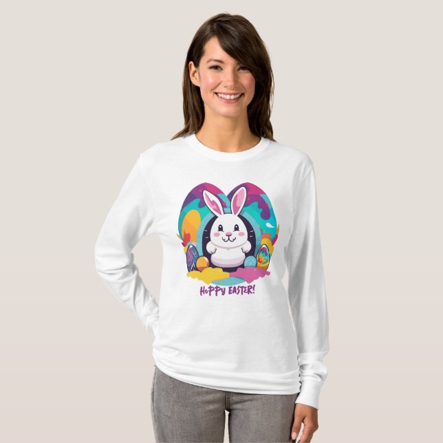Camiseta ¡Feliz Pascua! (Anverso completo)
