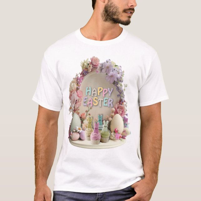 Camiseta Feliz Pascua (Anverso)