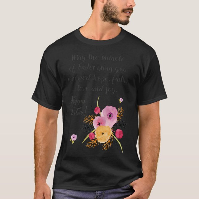 Camiseta Feliz Pascua (Anverso)