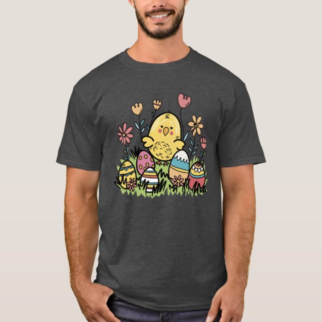 Camiseta 'Feliz Pascua' (Anverso)
