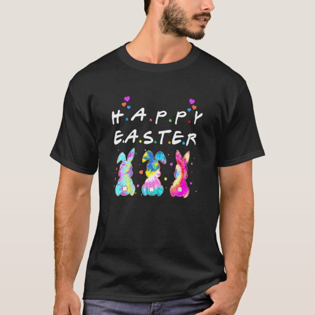 Camiseta Feliz Pascua 2002 a la familia de los conejitos (Anverso)