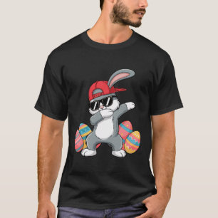 Camiseta Feliz Pascua Bruh Bunny Dab Conejo Baile Chicos Ni