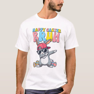 Camiseta Feliz Pascua Bruh Bunny Dab Rabbit Baile Chicos Ni