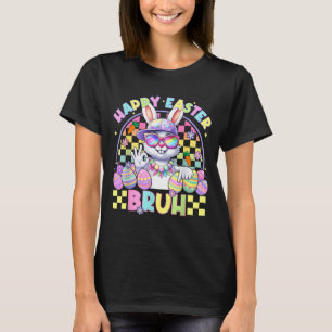 Camiseta Feliz Pascua Bruh Divertido Seis Siete Meme Conejo